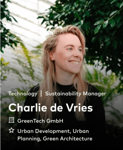 User Card -Charlie de Vries - Green Tech GmbH