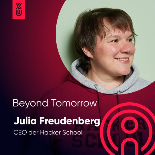 Julia Freudenberg zu Gast bei Beyond Tomorrow